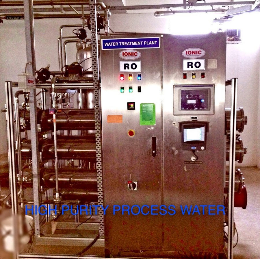 Dual Pass Hot water santisable RO plant